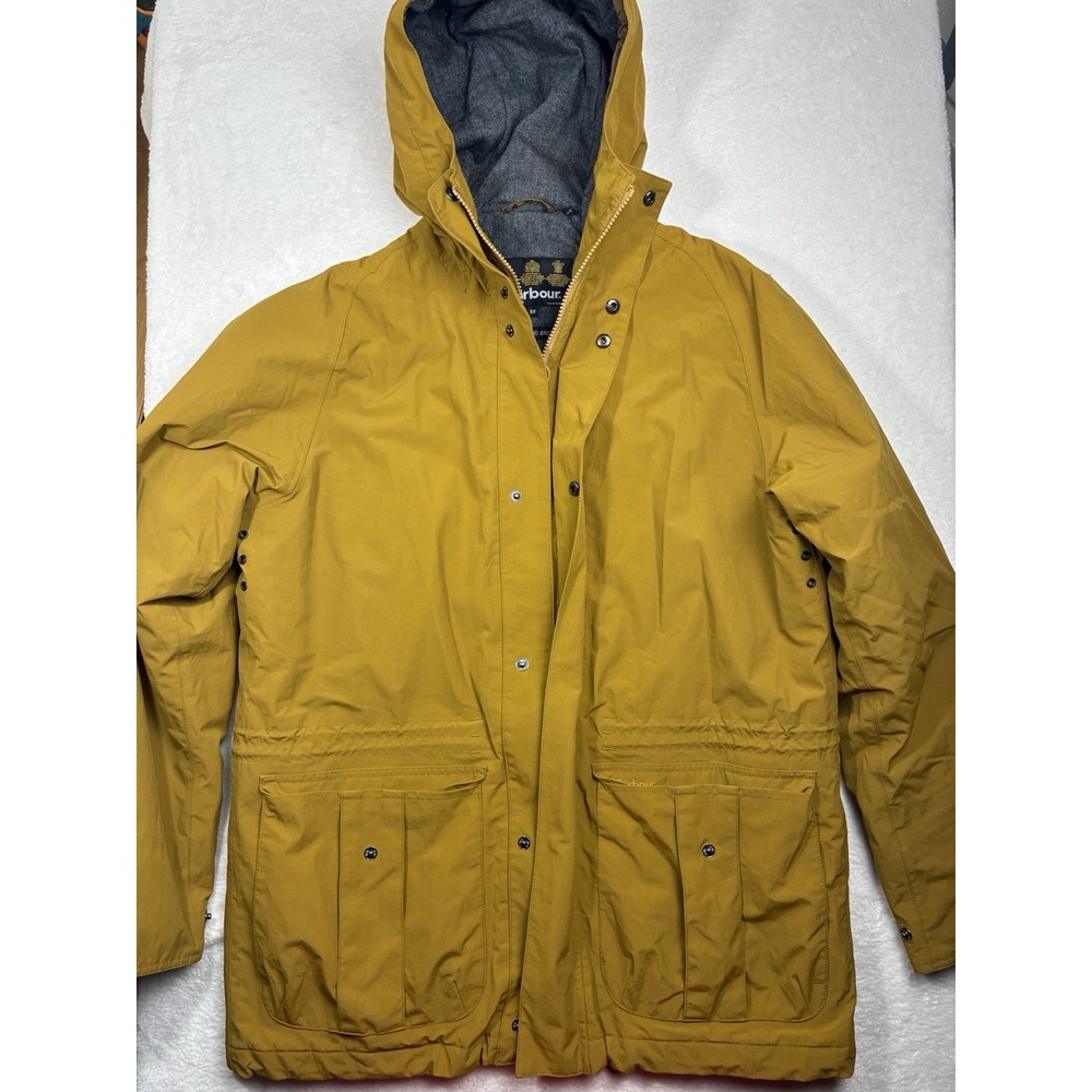 Barbour Rivington Jacket Hooded Rain  Windbreaker Outdoor Mens M